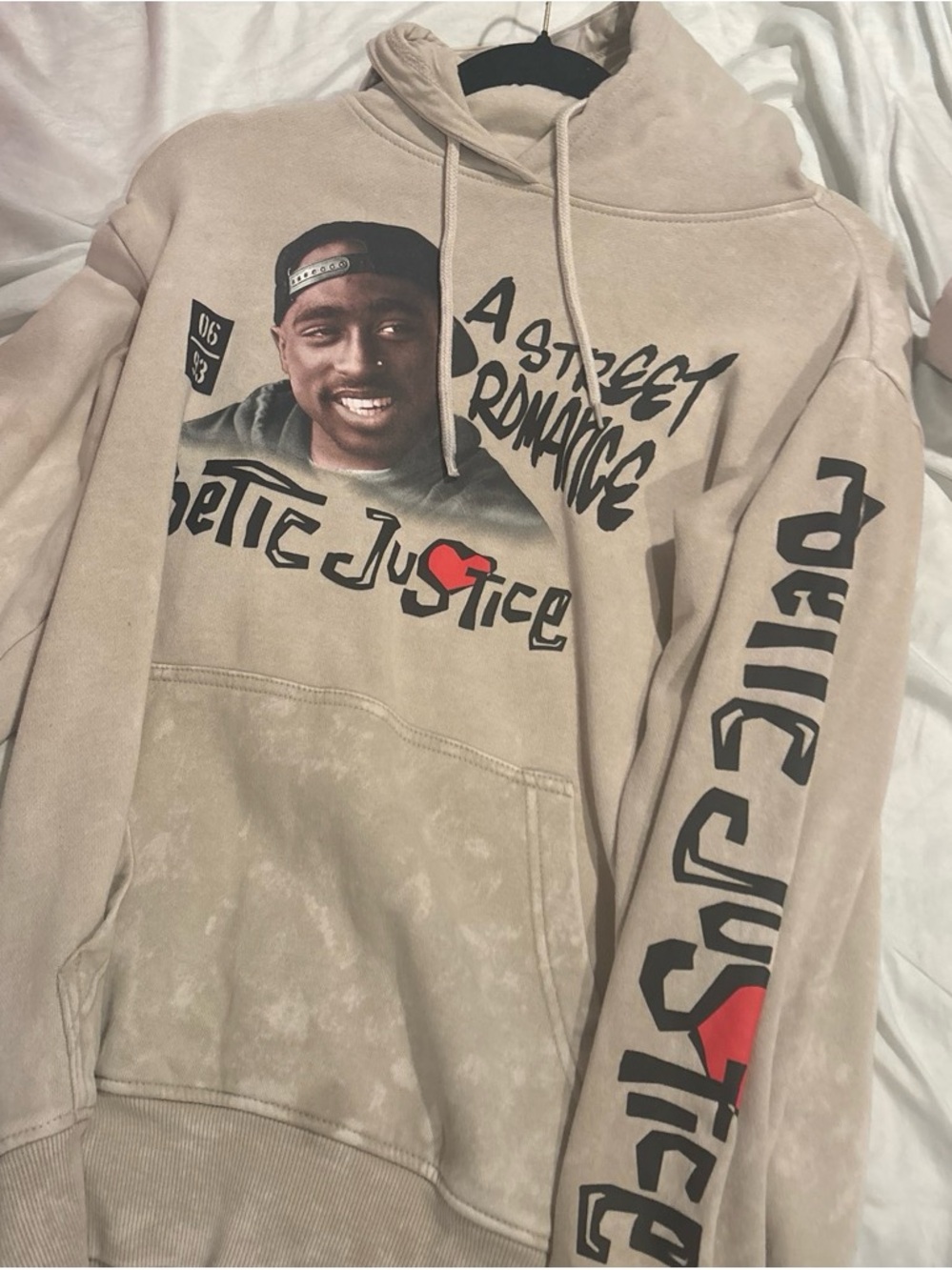 Street Romance 2pac  Graphic Hoodie